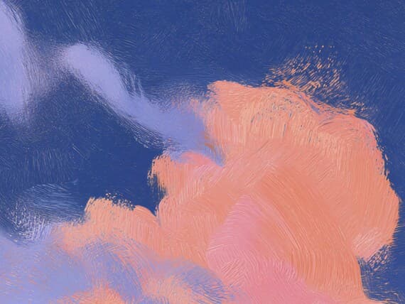 Close-up detail of the Rustic Roadscape giclée print